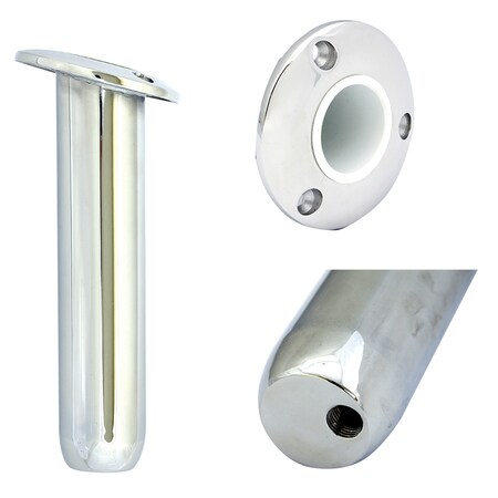 Tigress Round Head Closed Base Rod Holder - 15- 9" 77901